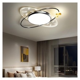 Nowoczesna lampa sufitowa do montażu na suficie w kształcie planety