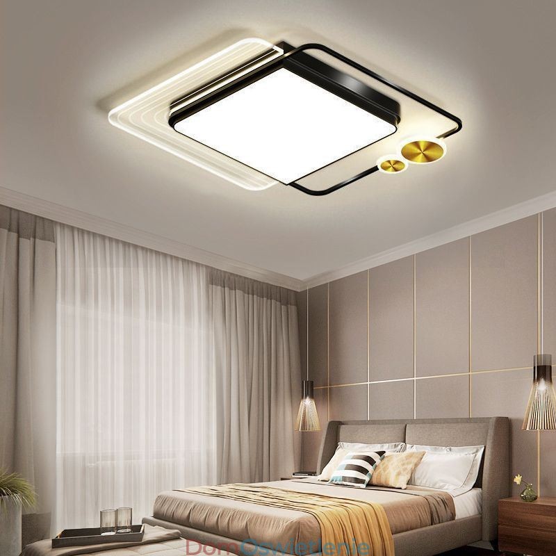 Nordic Ceiling Light Square Akrylowa oprawa sufitowa do montażu na suficie