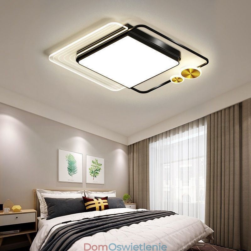 Nordic Ceiling Light Square Akrylowa oprawa sufitowa do montażu na suficie