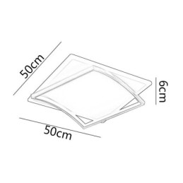 Nowoczesne lampy sufitowe, lampy sufitowe montowane na płasko