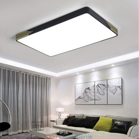 Nowoczesna lampa sufitowa montowana na płasko Prostokątna lampa sufitowa Nowoczesna lampa sufitowa montowana na płasko Prostokątna lampa sufitowa