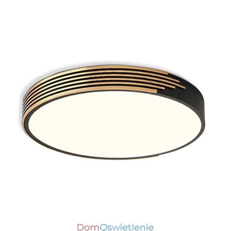 Nowoczesna lampa sufitowa okrągła do montażu na płasko