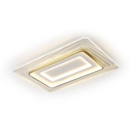 Prostokątna lampa sufitowa montowana na płasko Minimalistyczna akrylowa ultracienka lampa sufitowa