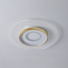 Lampa sufitowa montowana na płasko Minimalistyczna akrylowa ultracienka lampa sufitowa