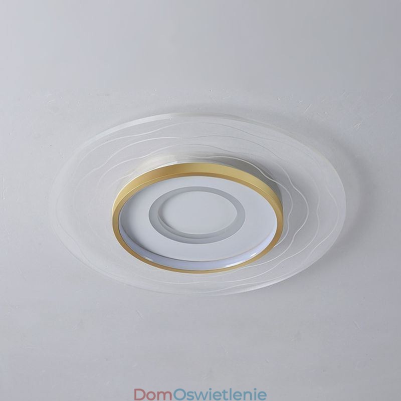 Lampa sufitowa montowana na płasko Minimalistyczna akrylowa ultracienka lampa sufitowa