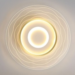 Lampa sufitowa montowana na płasko Minimalistyczna akrylowa ultracienka lampa sufitowa