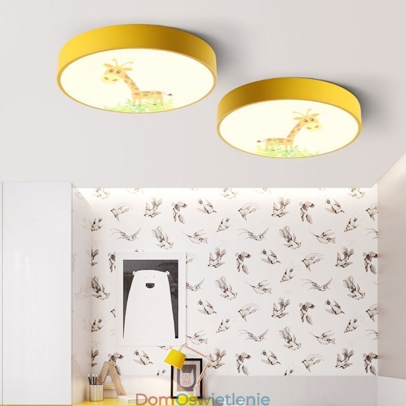 Lampa sufitowa dla dzieci Animal Cartoon Lampa sufitowa