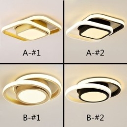 Nowoczesna lampa sufitowa kwadratowa lampa sufitowa