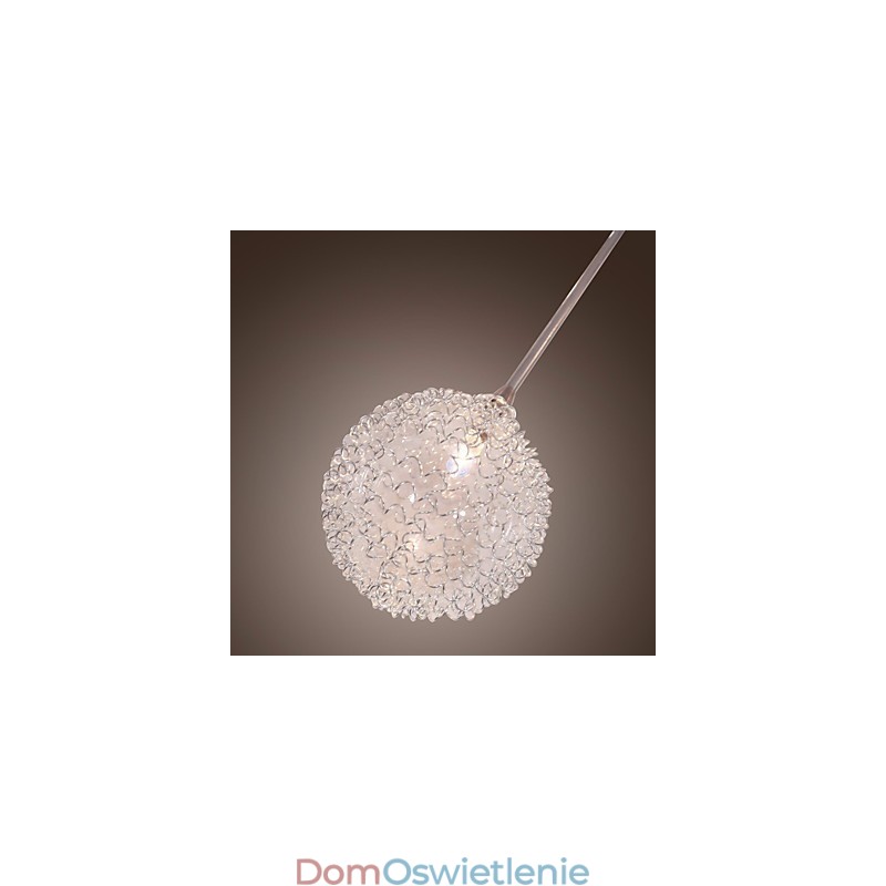 G4 12-punktowa lampa ścienna z kloszami aluminiowymi