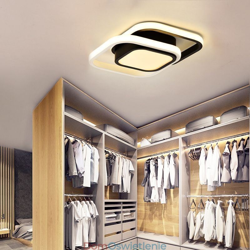 Nowoczesna lampa sufitowa kwadratowa lampa sufitowa