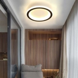 Lampa sufitowa okrągła do montażu na suficie, lampa sufitowa na klatkę schodową