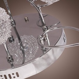 G4 12-punktowa lampa ścienna z kloszami aluminiowymi