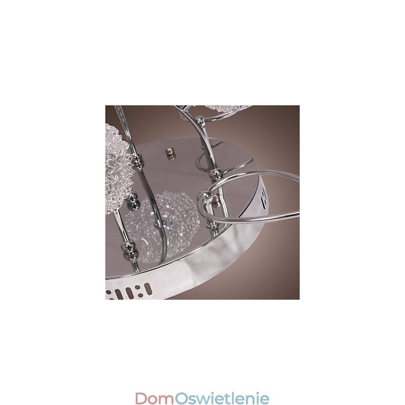G4 12-punktowa lampa ścienna z kloszami aluminiowymi