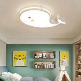 Delfin Wzór Ściemnialna Sufitowa Lampa Kreatywna Sufitowa Oprawa Dziecięca