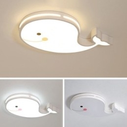 Delfin Wzór Ściemnialna Sufitowa Lampa Kreatywna Sufitowa Oprawa Dziecięca