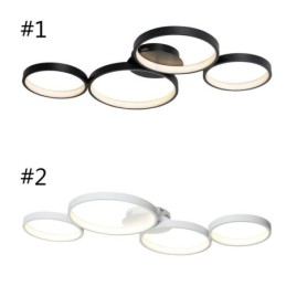 Lampa sufitowa 7200LM 4 pierścienie oprawa oświetleniowa