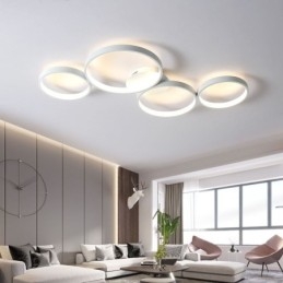 Lampa sufitowa 7200LM 4 pierścienie oprawa oświetleniowa