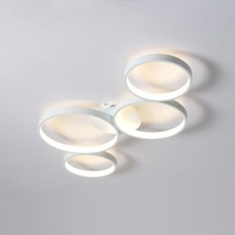 Lampa sufitowa 7200LM 4 pierścienie oprawa oświetleniowa