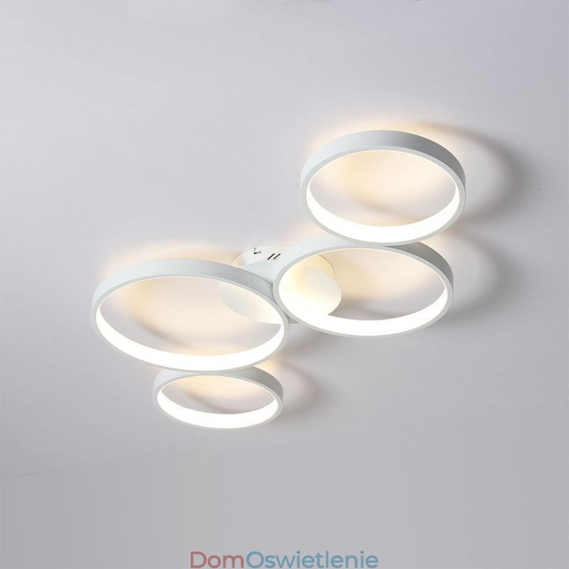 Lampa sufitowa 7200LM 4 pierścienie oprawa oświetleniowa