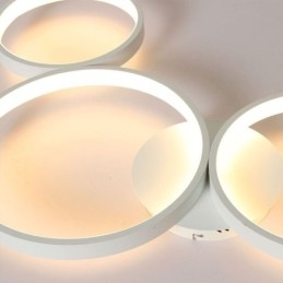 Lampa sufitowa 7200LM 4 pierścienie oprawa oświetleniowa