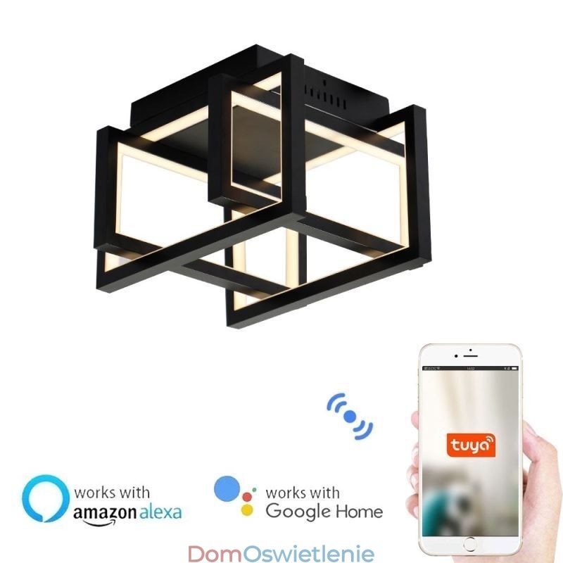 Inteligentna lampa sufitowa WiFi, lampa sufitowa do montażu na suficie