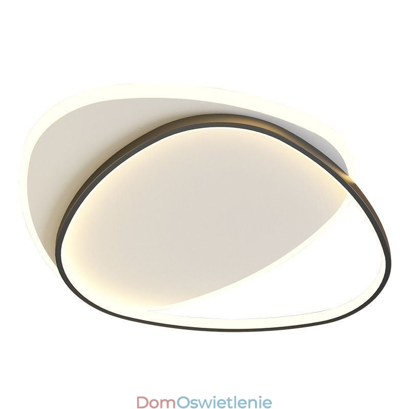 Podwójna lampa sufitowa trójkątna do montażu na płasko