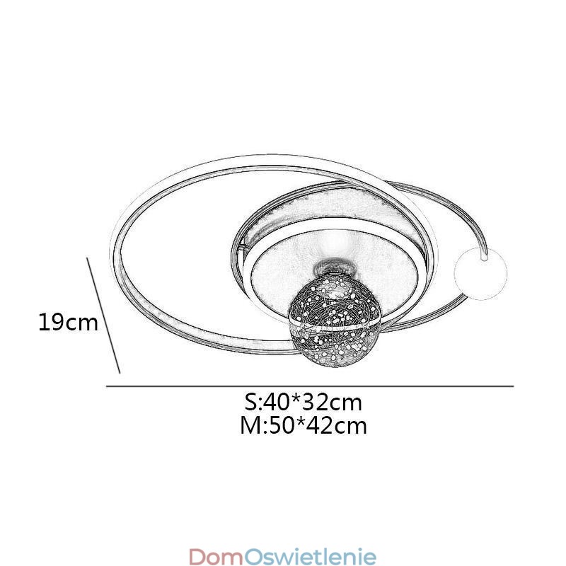 Oświetlenie sufitowe do dekoracji wnętrz