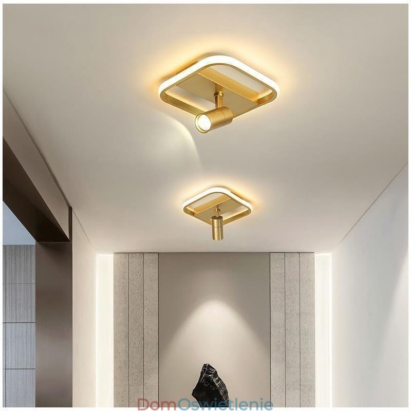 Lampa sufitowa akrylowa minimalistyczna dekoracja światło reflektor