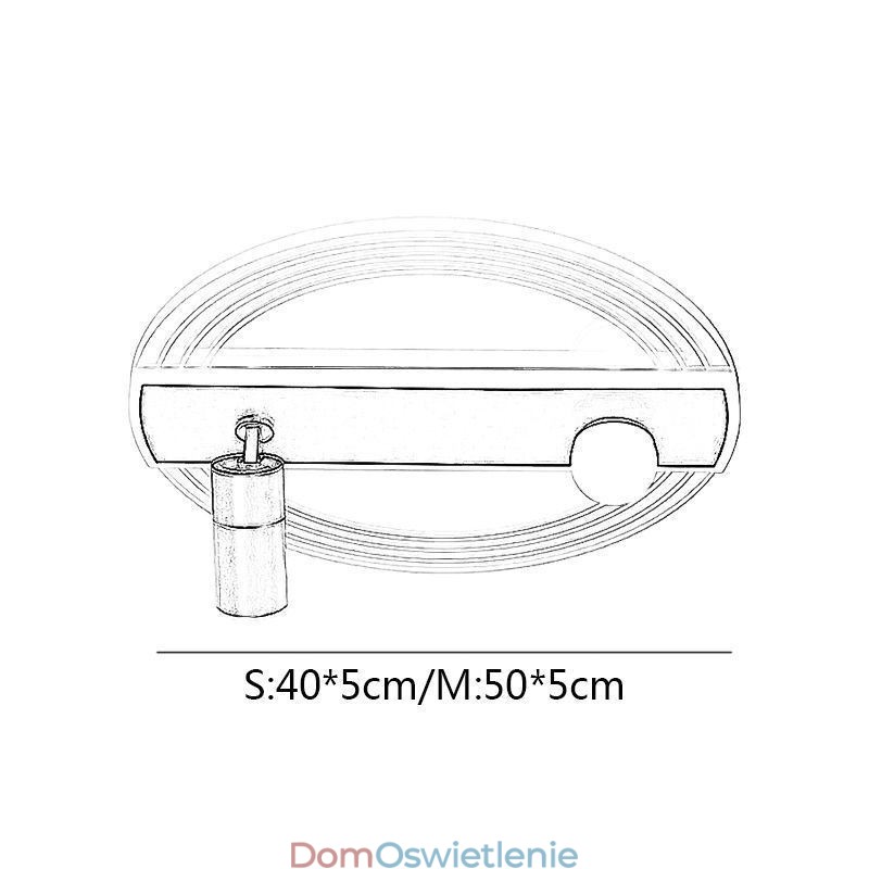 Lampa sufitowa Unikatowy akrylowy dekoracyjny reflektor oświetleniowy