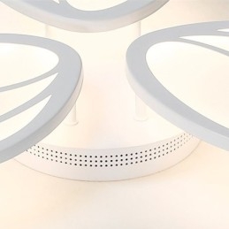 Nowoczesne oświetlenie sufitowe montowane na płasko Tulipan Oświetlenie dekoracyjne