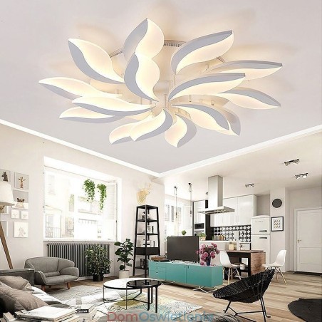 Akrylowa lampa sufitowa wpuszczana w sufit