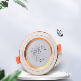 Downlight Bluetooth Muzyka Głośnik Lampa Telefon komórkowy Inteligentne Oświetlenie Sufitowe