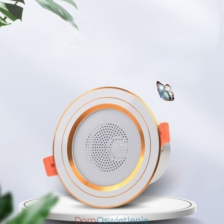 Downlight Bluetooth Muzyka Głośnik Lampa Telefon komórkowy Inteligentne Oświetlenie Sufitowe Downlight Bluetooth Muzyka Głośnik Lampa Telefon komórkowy Inteligentne Oświetlenie Sufitowe