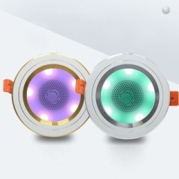 Downlight Bluetooth Muzyka Głośnik Lampa Telefon komórkowy Inteligentne Oświetlenie Sufitowe
