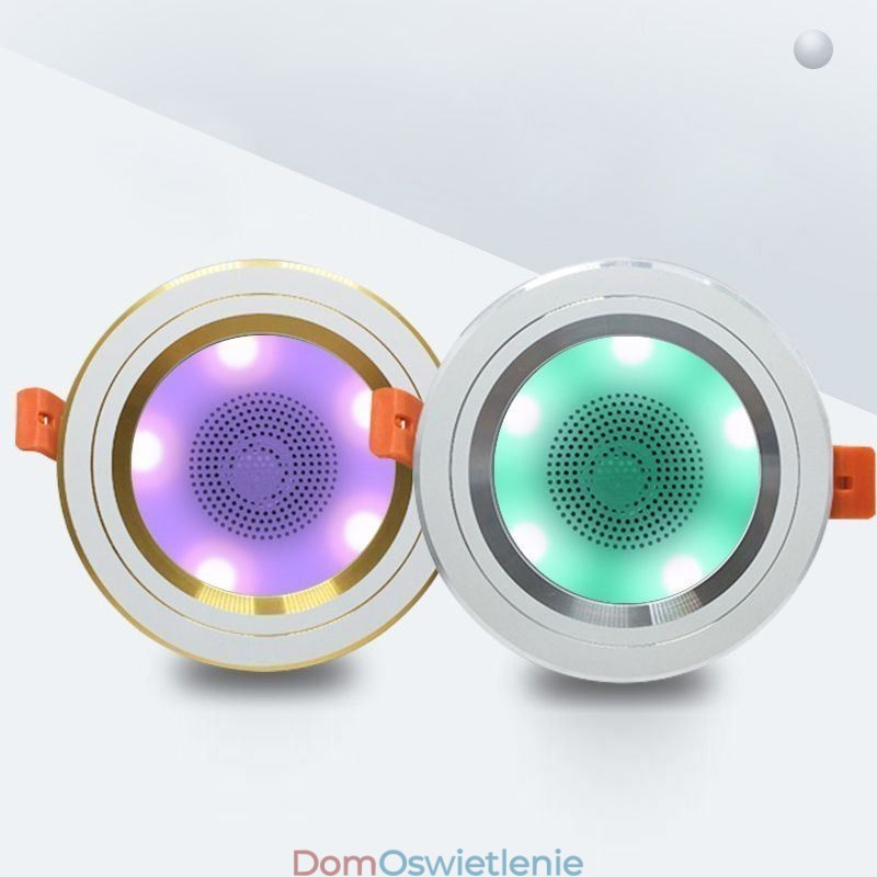 Downlight Bluetooth Muzyka Głośnik Lampa Telefon komórkowy Inteligentne Oświetlenie Sufitowe