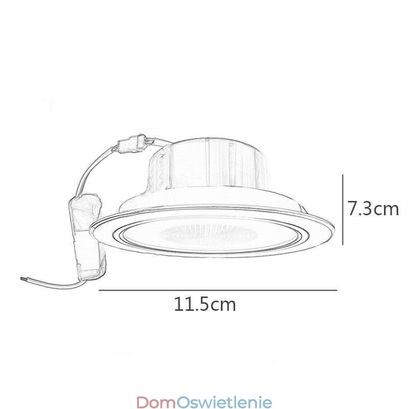 Downlight Bluetooth Muzyka Głośnik Lampa Telefon komórkowy Inteligentne Oświetlenie Sufitowe