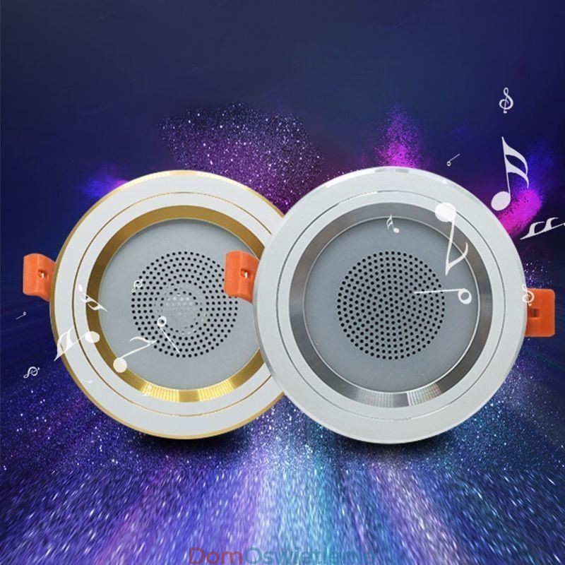 Downlight Bluetooth Muzyka Głośnik Lampa Telefon komórkowy Inteligentne Oświetlenie Sufitowe