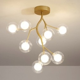 Nordic Branches Lampa sufitowa montowana na płasko