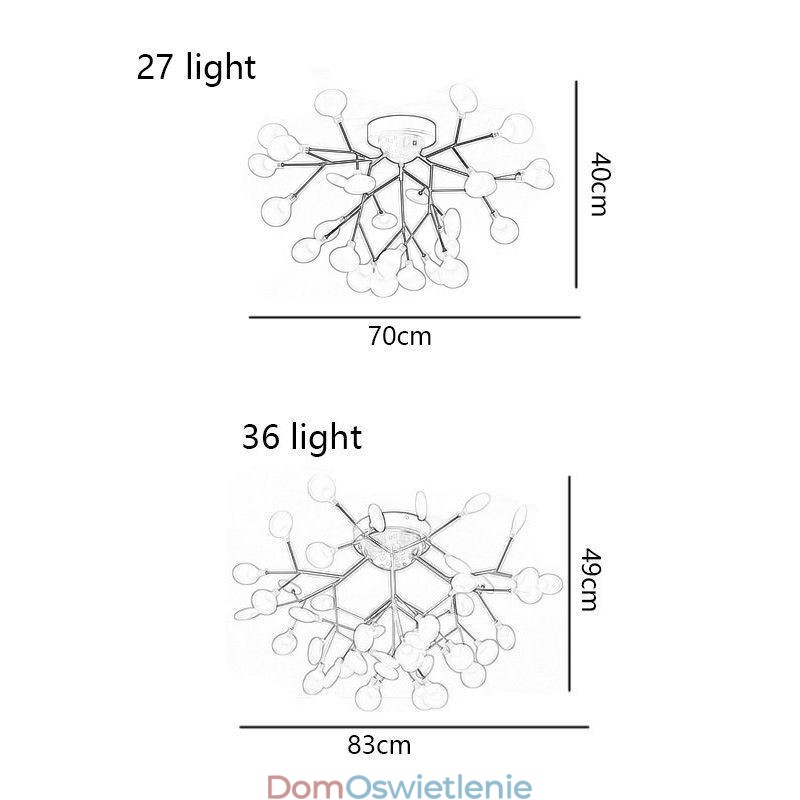 Nordycka minimalistyczna lampa sufitowa do montażu na płasko, dekoracyjna oprawa świetlna