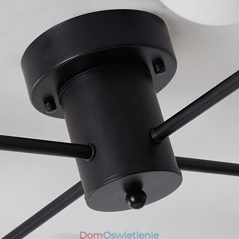 Szklana kula sufitowa Magic Bean Flush Mount