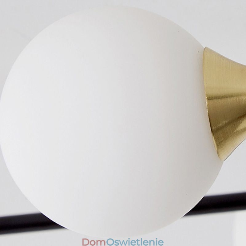 Szklana kula sufitowa Magic Bean Flush Mount