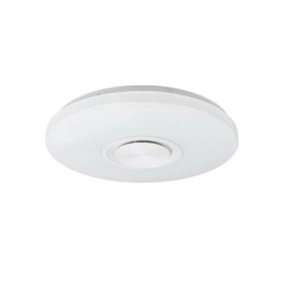 Lampa dekoracyjna do montażu na płasko, sterowanie za pomocą pilota, głośnik Bluetooth, lampa muzyczna
