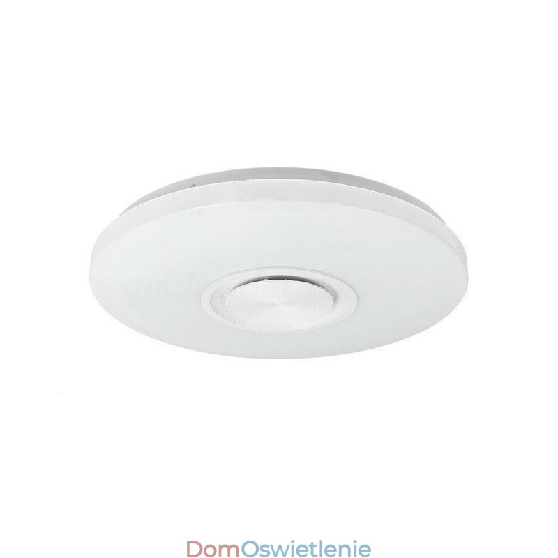Lampa dekoracyjna do montażu na płasko, sterowanie za pomocą pilota, głośnik Bluetooth, lampa muzyczna