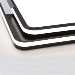 Nowoczesna prosta lampa sufitowa kwadratowa akrylowa oprawa świetlna