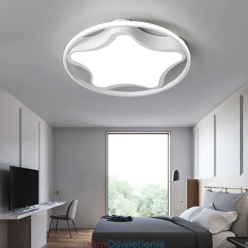 Lampa sufitowa Star Flush Mount Nowoczesna prosta lampa sufitowa