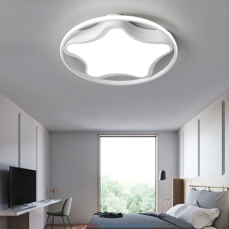 Lampa sufitowa Star Flush Mount Nowoczesna prosta lampa sufitowa