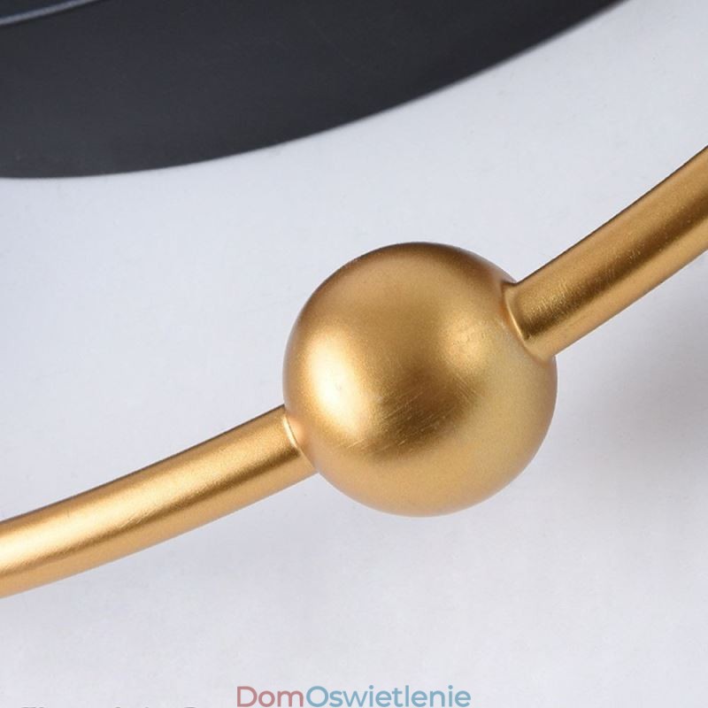 Współczesna lampa sufitowa okrągła akrylowa do montażu na płasko