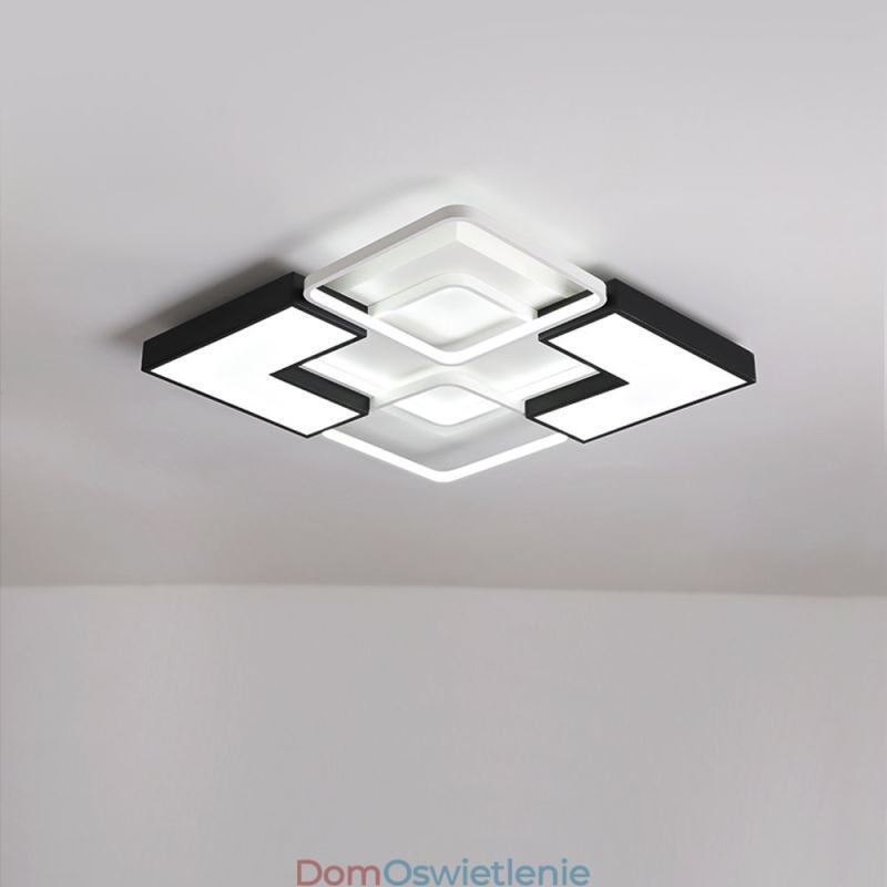 Akrylowe oświetlenie sufitowe do montażu na płasko, kreatywne oświetlenie dekoracyjne