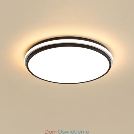 Minimalistyczna okrągła lampa sufitowa do montażu na płasko Nowoczesne oświetlenie akrylowe Minimalistyczna okrągła lampa sufitowa do montażu na płasko Nowoczesne oświetlenie akrylowe