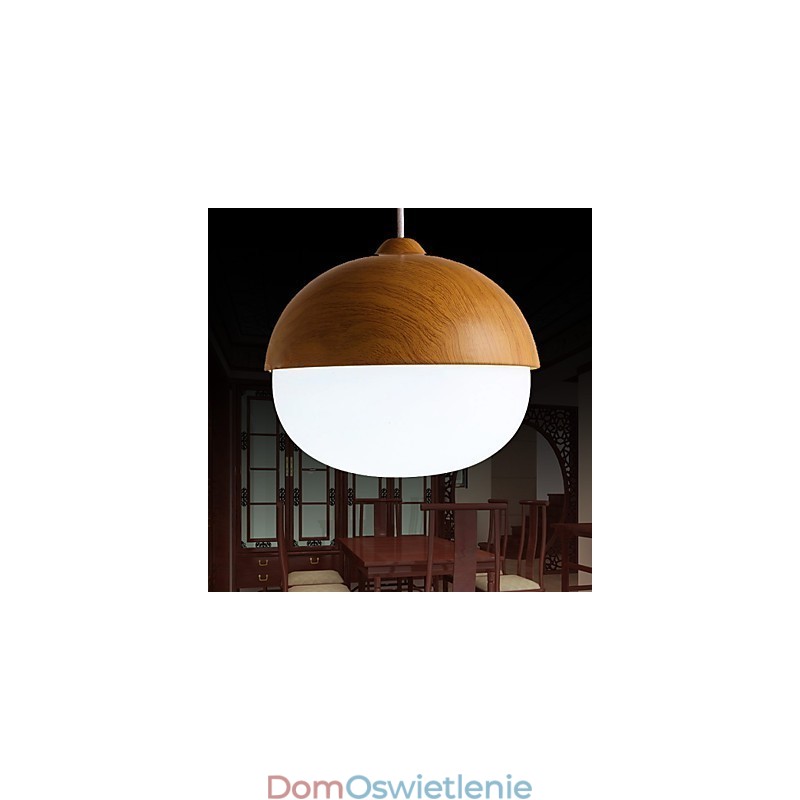 Żyrandol Mini Styl Nowoczesny Współczesny Drewno Bambus